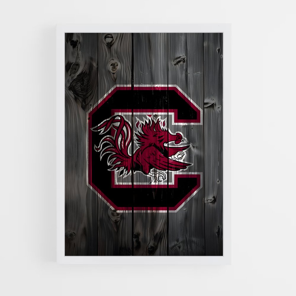 Poster Gamecock Country – affiche Baseball (vue 3)